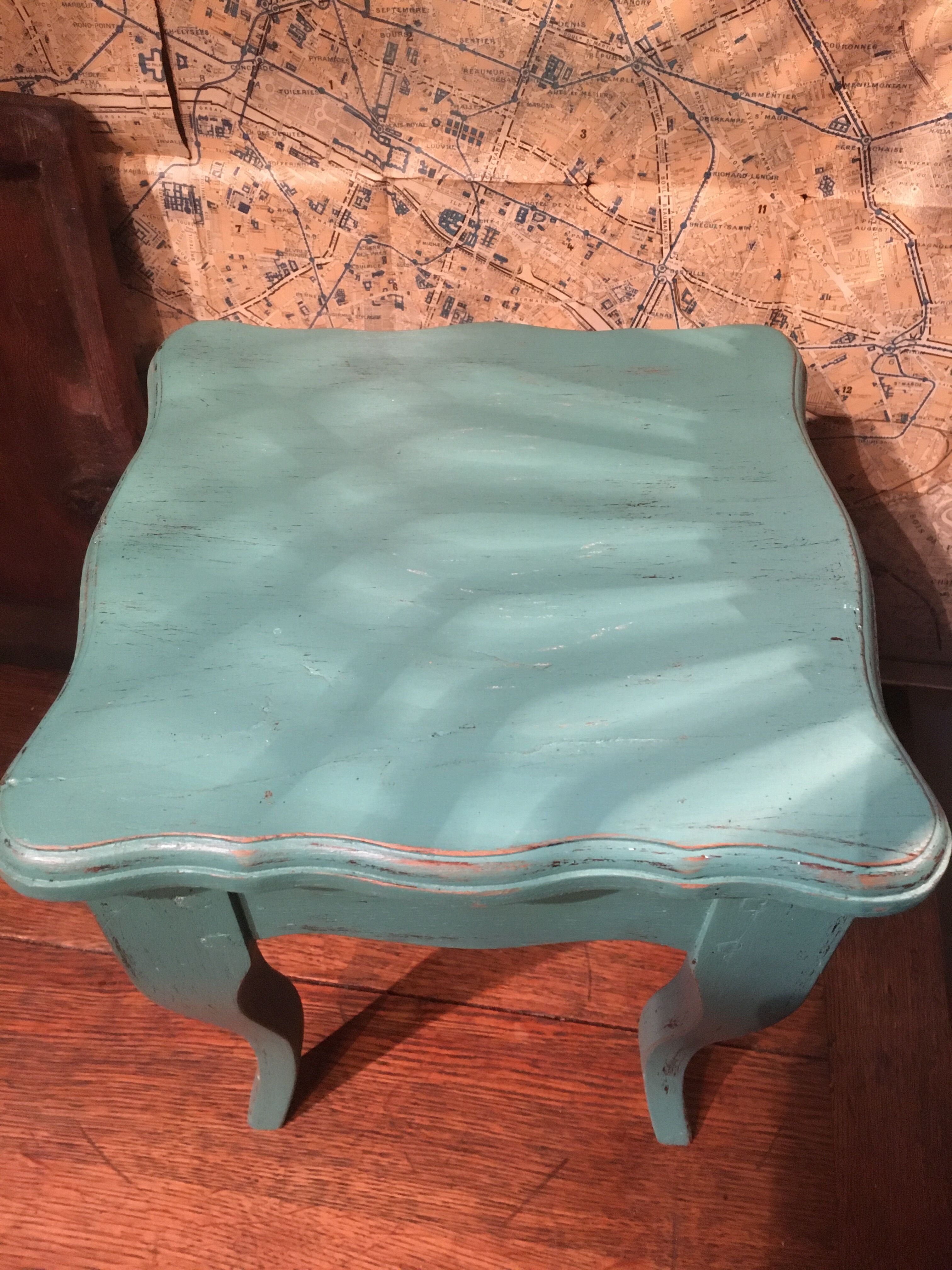 Oak stool or plant holder