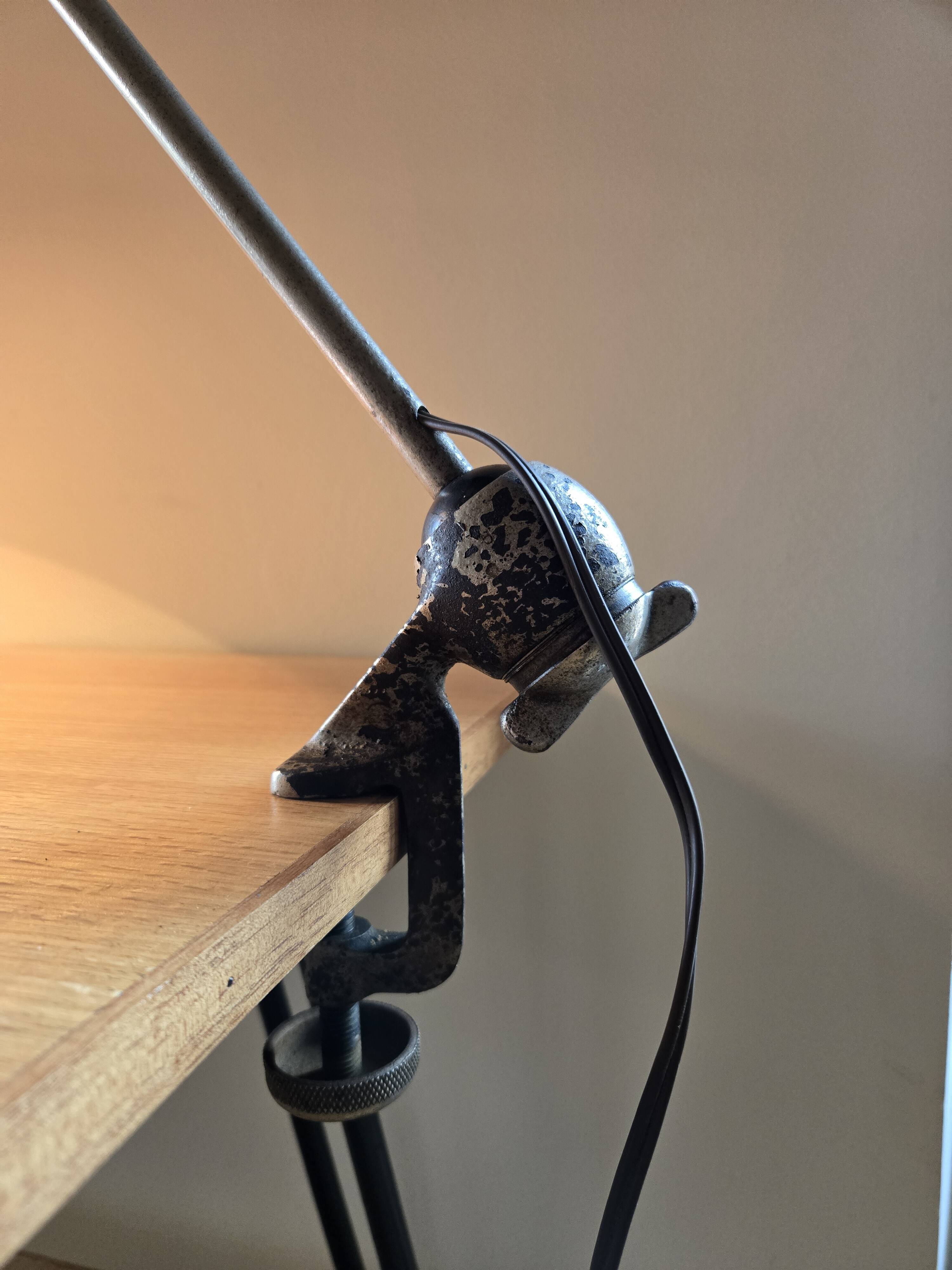 Original Gras workshop lamp "Ravel Clamart" - articulated design lamp