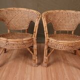 Series 4 rattan armchairs
