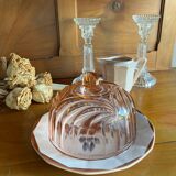 Vintage bell and its Digoin plate