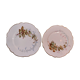 2 plates autumnal motifs