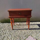 Vintage old Scandinavian bedside table