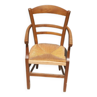 Wooden armchair