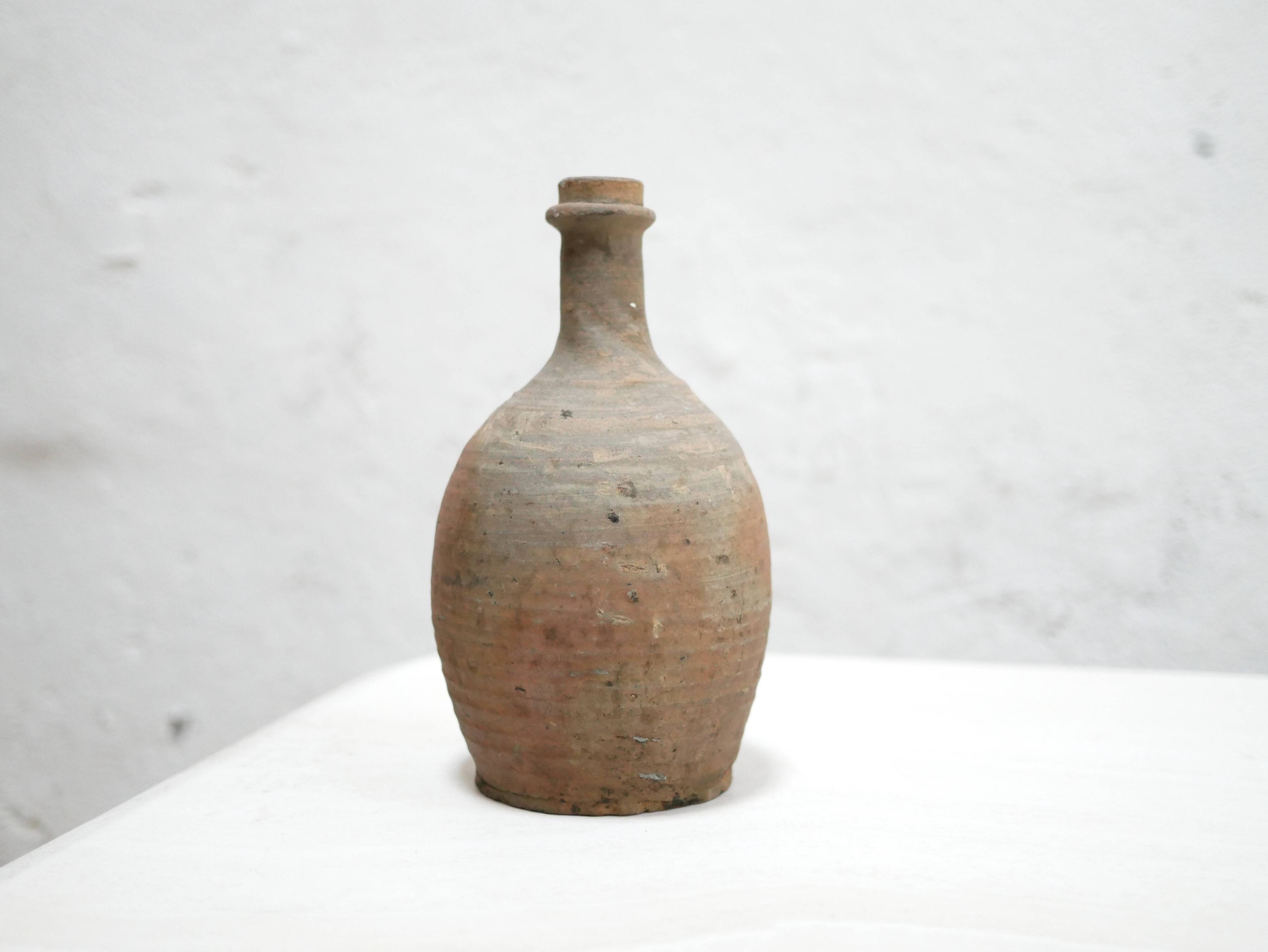 Old terracotta jar
