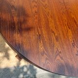 round table with central leg and extension, Baumann design