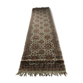 Moroccan hallway carpet - knotted dots