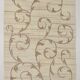 Turkish Cream & Brown Modern Vintage Rug, 179x273Cm