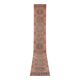 Vintage Turkish hallway rug 83x652 cm
