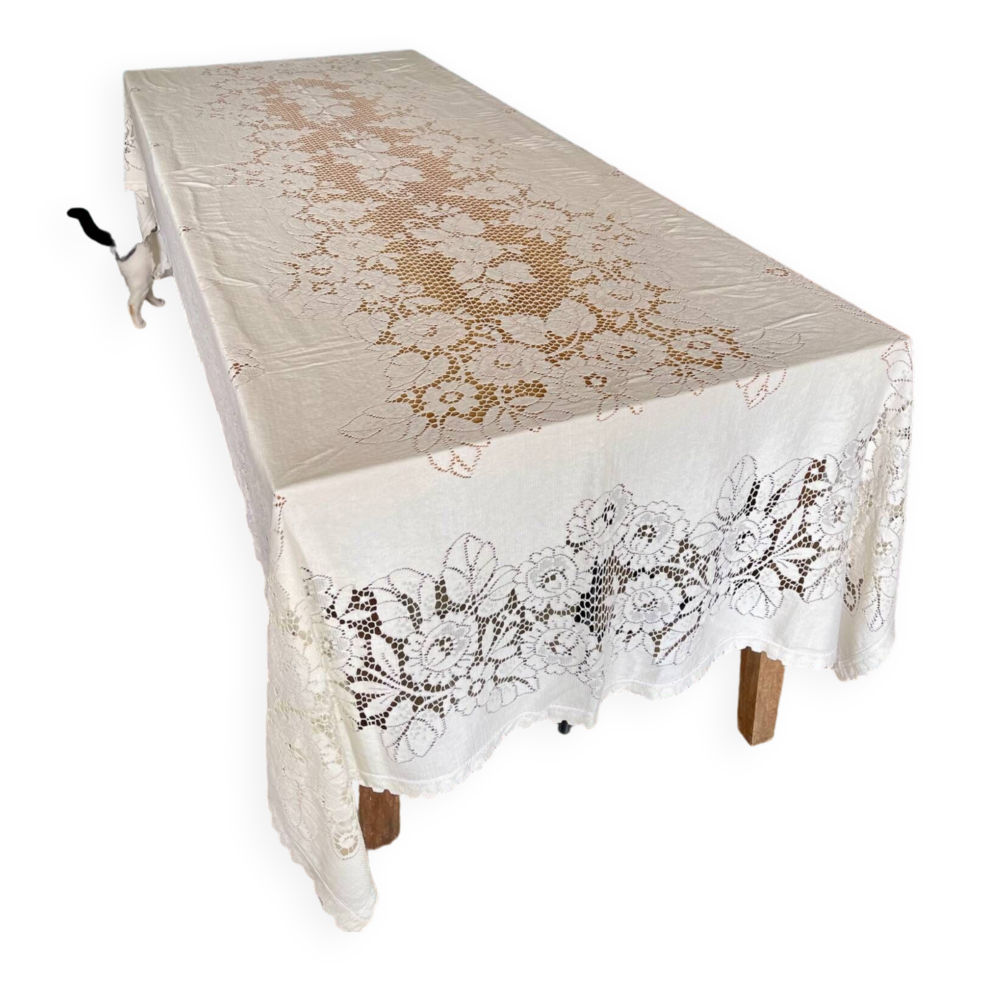 Nappe en dentelle XXL