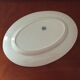 Old oval white dish veillard bordeaux