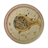 Compotier décor "poisson"