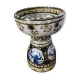 Quimper earthenware candle holder