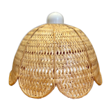 Suspension flower rattan wicker vintage