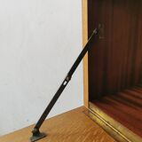 Vintage bedside table, spindle legs.
