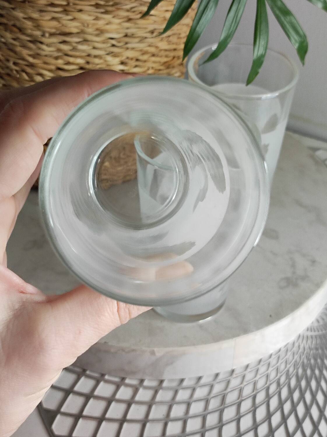 Wheat ear pattern glasses