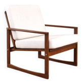 Fauteuil en teck danois des années 1960.