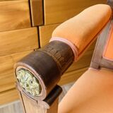 Orange armchair