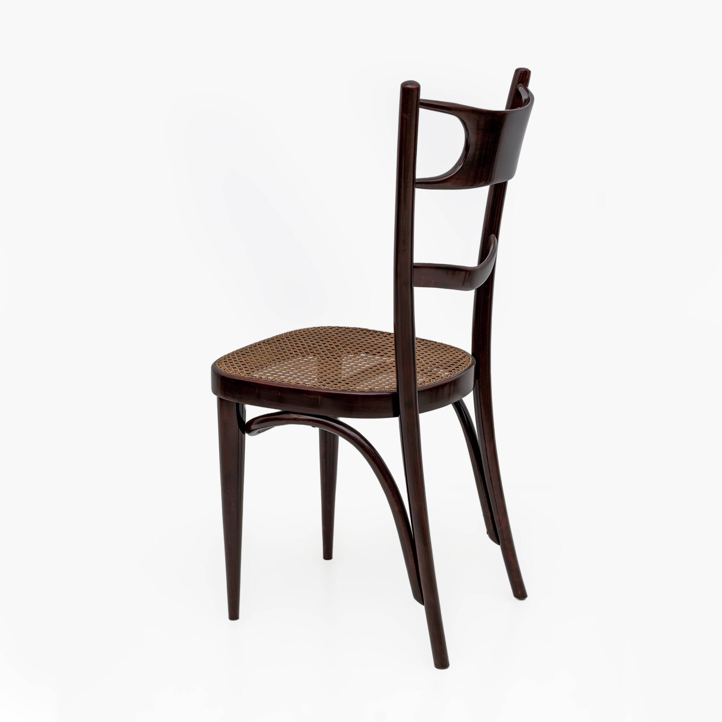 Set Early 20th Century Neapolitan Bent Beech Thonet Chairs Sautto&Liberale