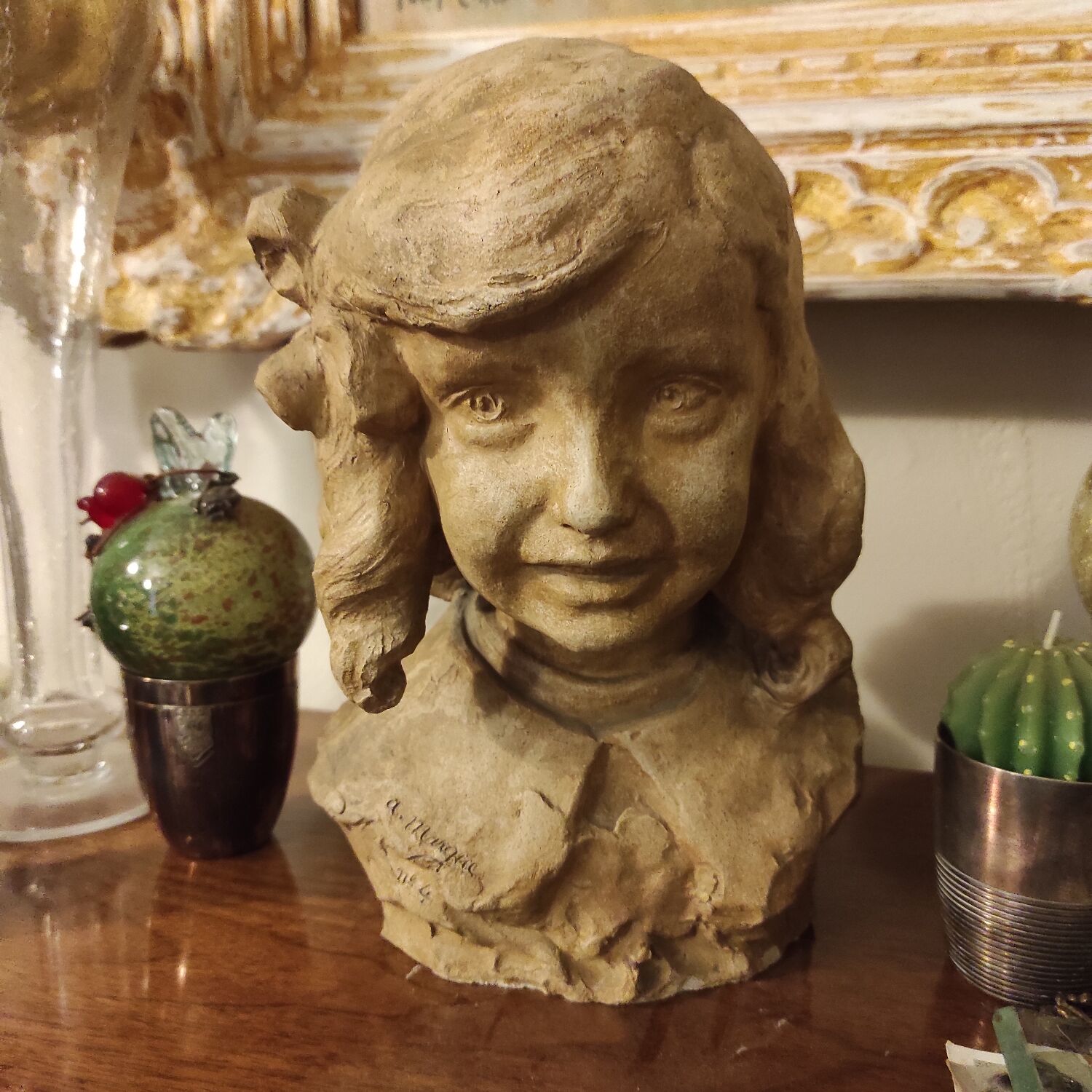 Buste de jeune fille Albert Marque