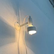 Minimalist table lamp from the postmodern space age by Ikea, 1980s.
