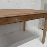 Solid oak farm table