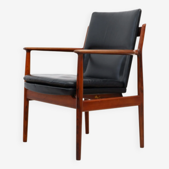 Armchair Arne Vodder model 431 rosewood for Sibast Mobler