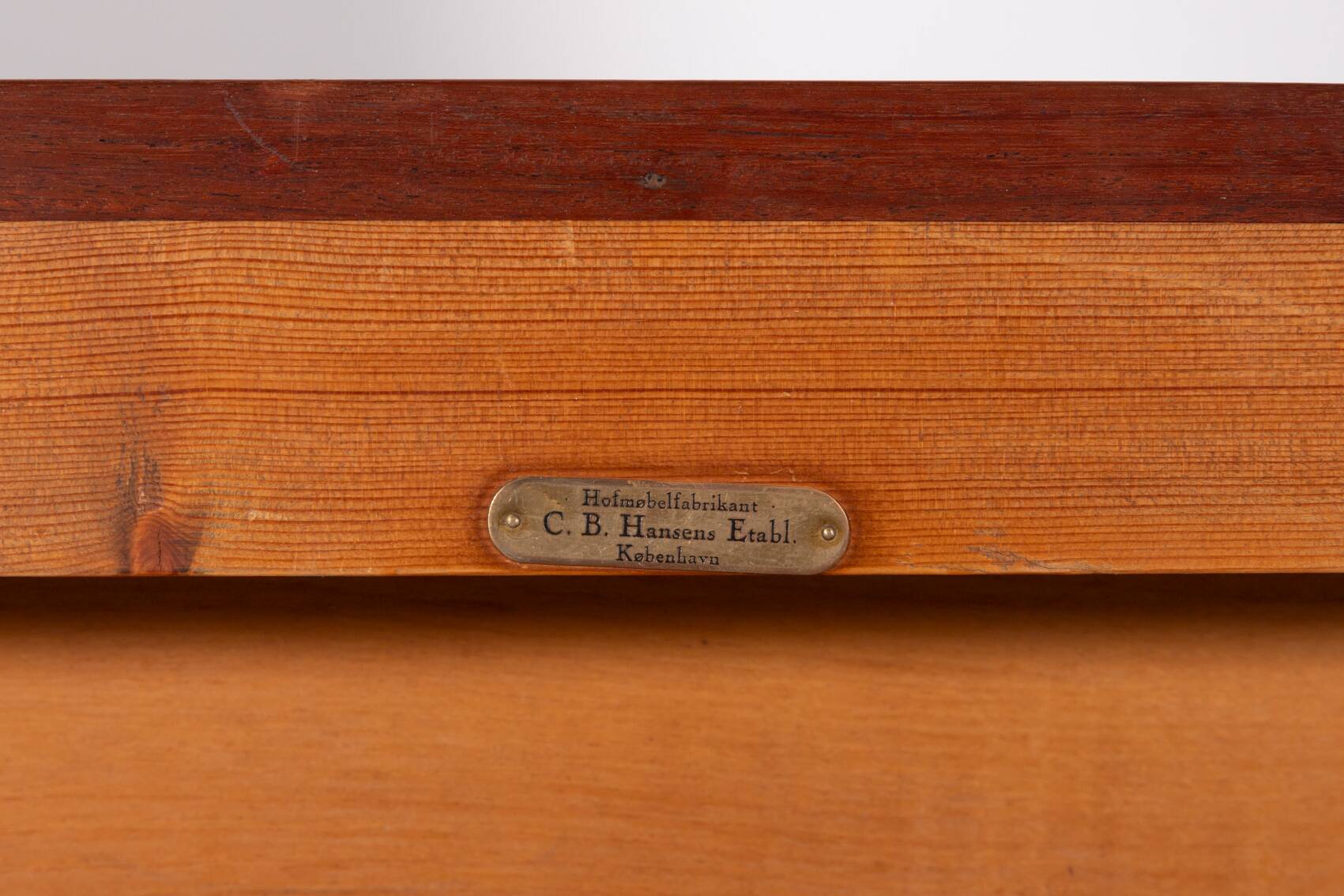 Monumental Danish Modern Executive desk from C.B. Hansens Etabl., 1960’s