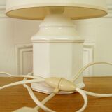 White porcelain lamp