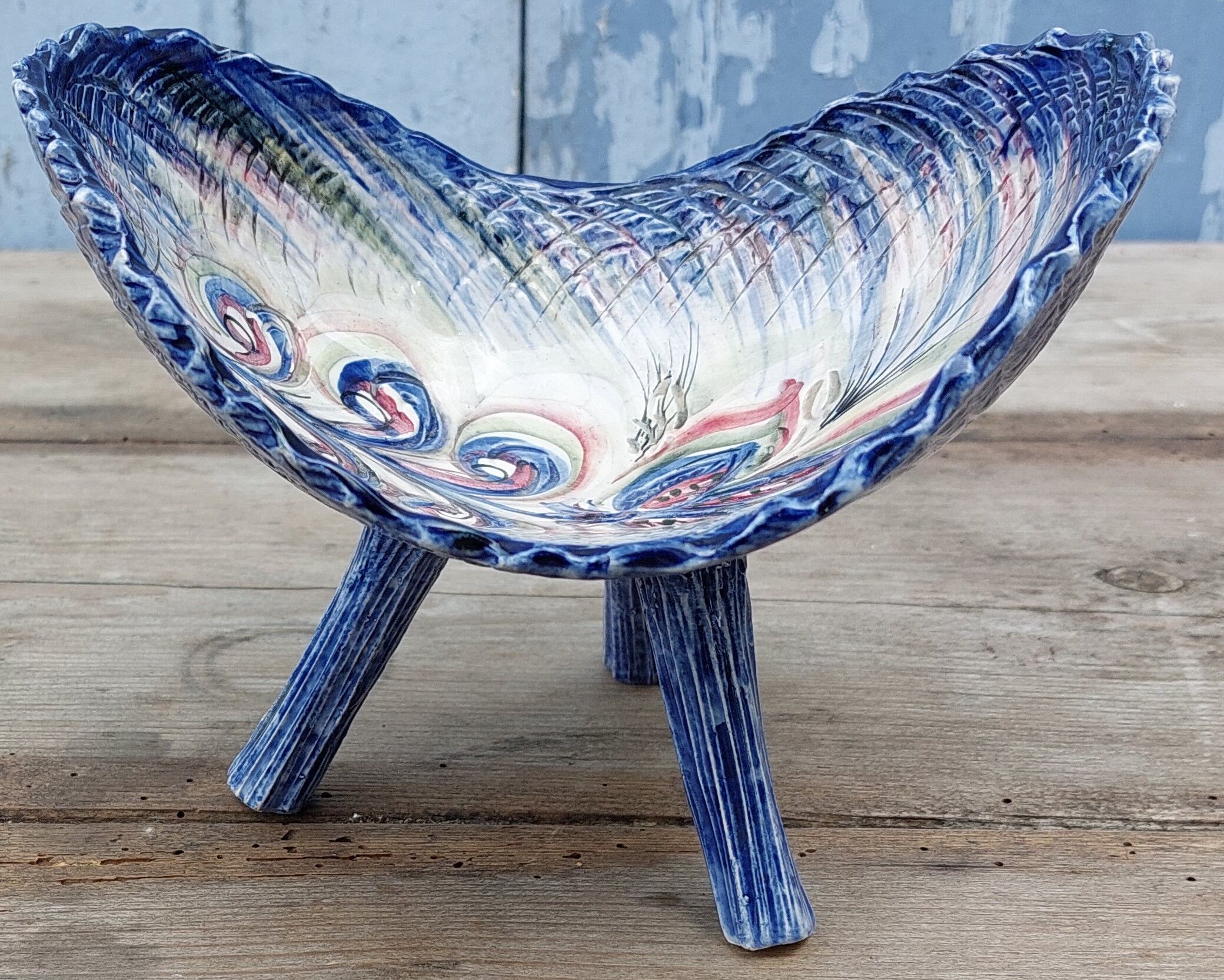 empty tripod pocket Faience Leray Rochefort