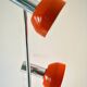DBGM lamppost 2 lights orange and chrome 70s