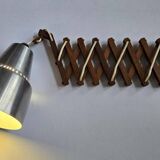 Mid-century wall scissors lamp, Sweden, 1960s