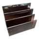 Mail sorter range in smoked altuglass plexiglass ORTF vintage DLG Dumas logo