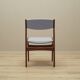 Ensemble de six chaises en teck, design danois, années 1970, fabrication : Nova