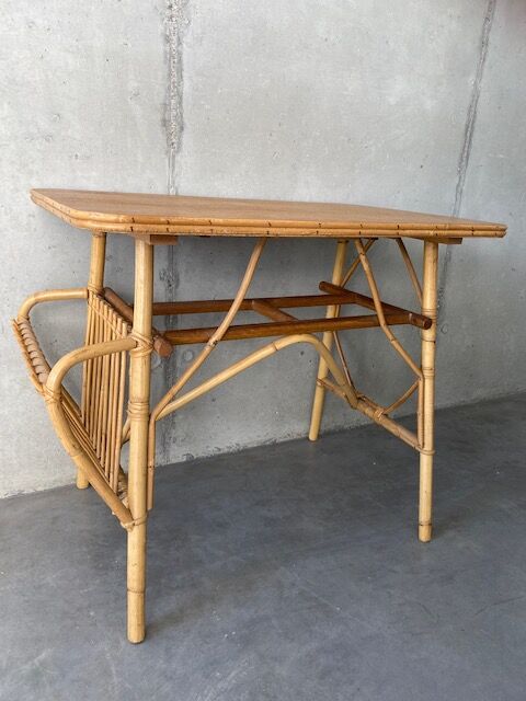 Rattan desk
