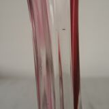 Vase soliflore free-form blown glass