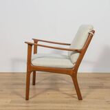 Pj112 armchairs by ole wanscher for poul jeppesens, denmark, 1960s, set of 2