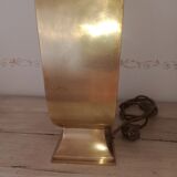 Lampe urne en laiton