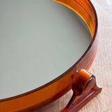 Vintage Grofillex mirror from the 70s, plexiglass