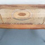 Chippendale rattan coffee table