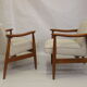 Pair of chairs GFM-87 Juliusz Kedziorek 1960.