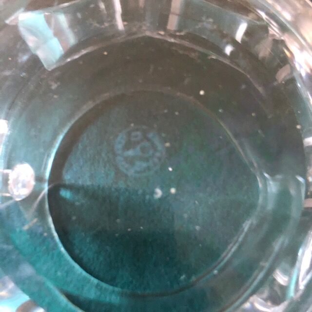 Crystal Broc, Baccarat, Albufera Collection, Vintage, 50's