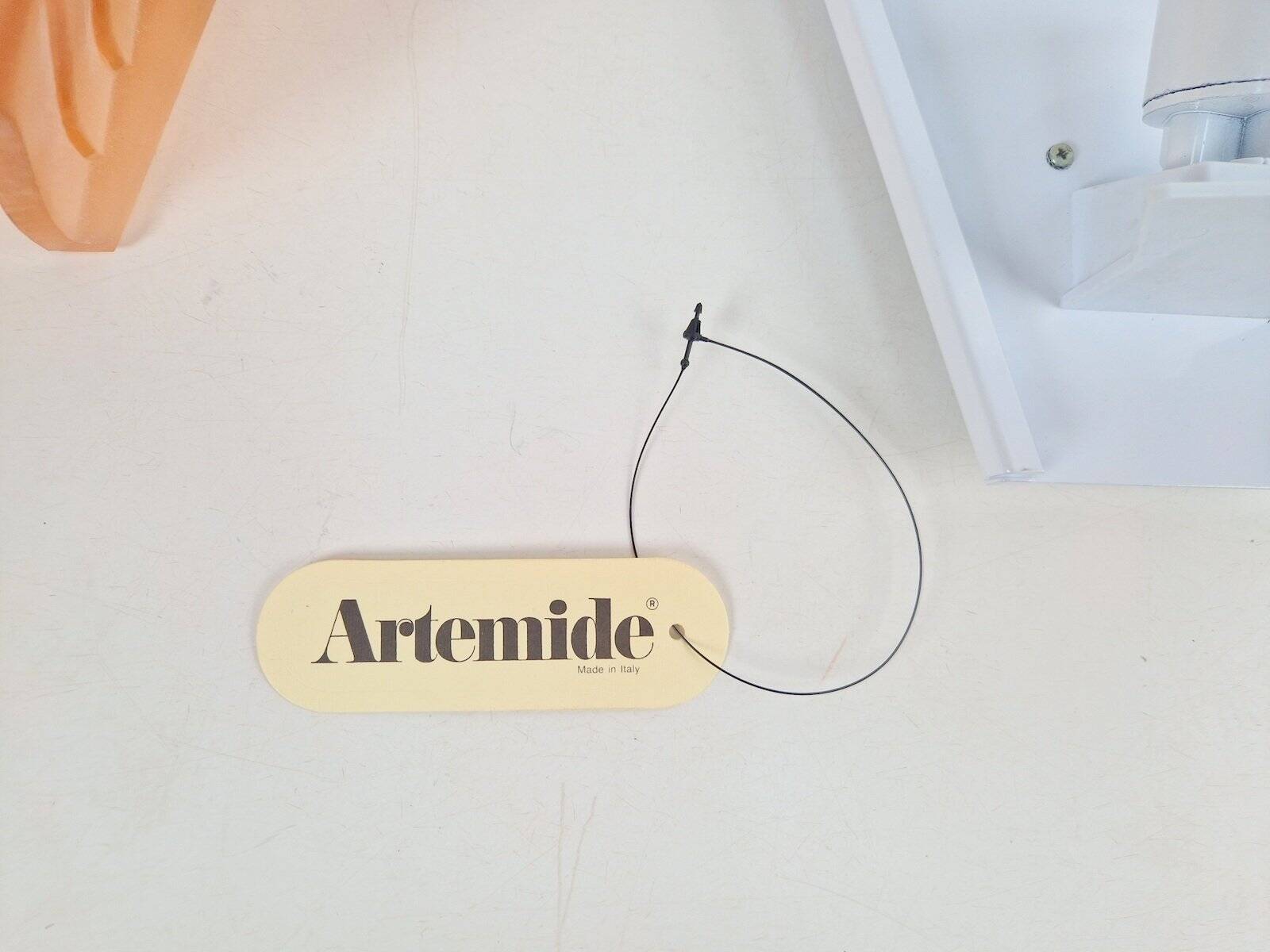 Vintage Pergamo 30 Wall Lamp by A. Mangiarotti for Artemide, Italy, 1980s