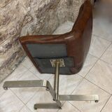 Raphael Raffel 1970s leather chair