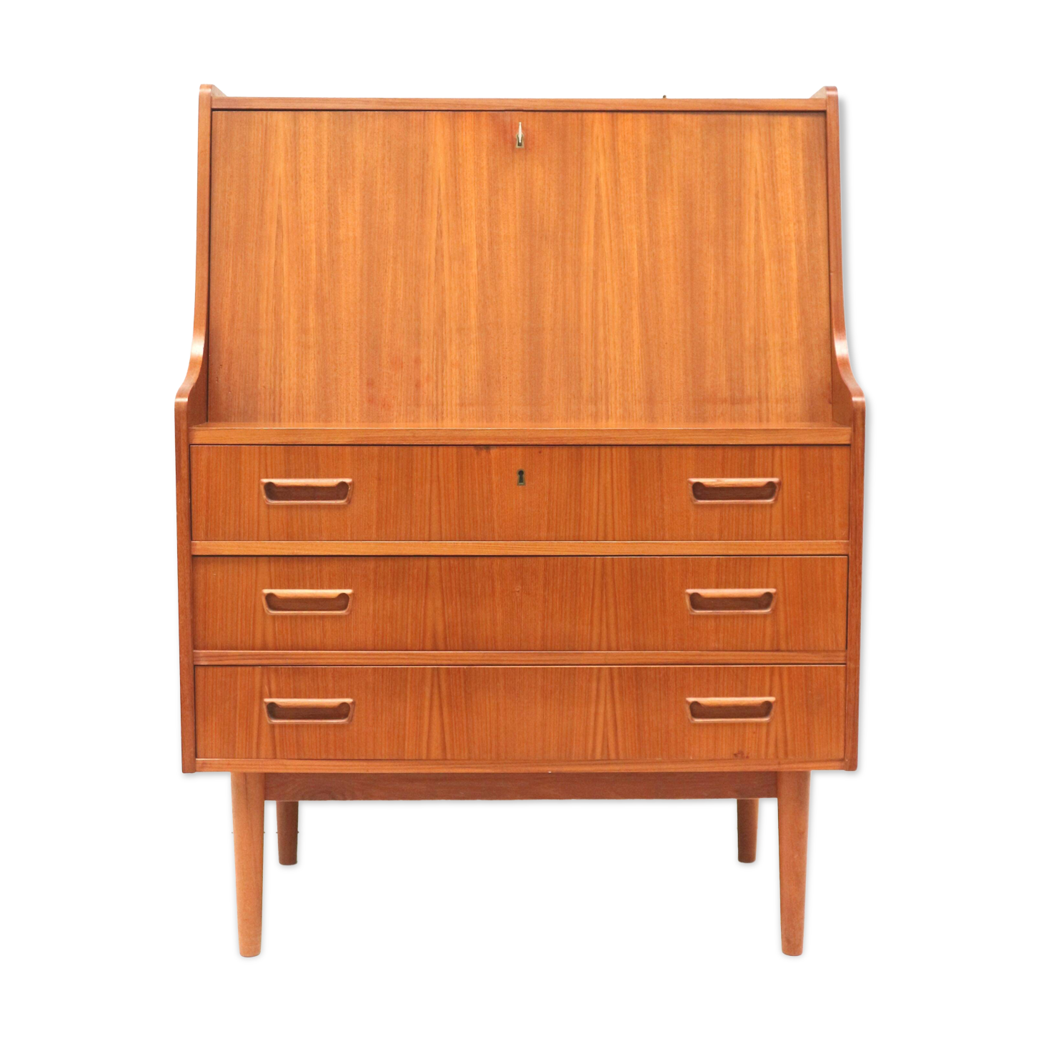 Vintage secretary designed by Gunnar Nielsen Tibergaard from the 1960s