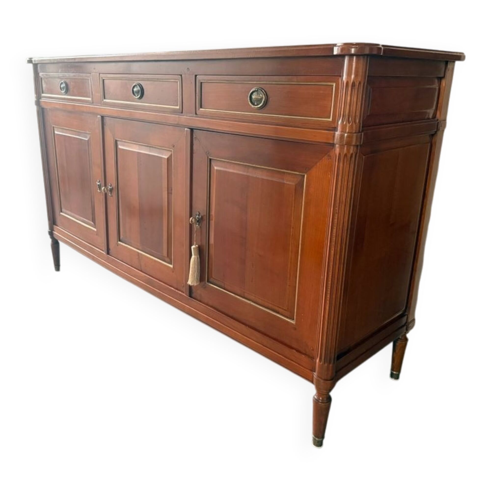 Louis XVI cherry wood sideboard