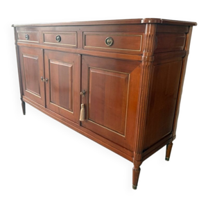 Buffet Louis xvi merisier