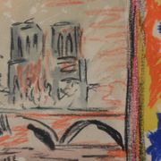 Henri Matisse - Follower - Crayon Study of a Girl
