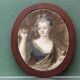 Portrait on canvas, late 18th century, Unknown Princess after Pierre Gobert.