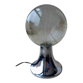 Space age cristal ball table lamp