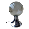 Lampe de table boule de cristal de l’ère spatiale
